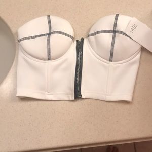 New Tobi Strapless Top